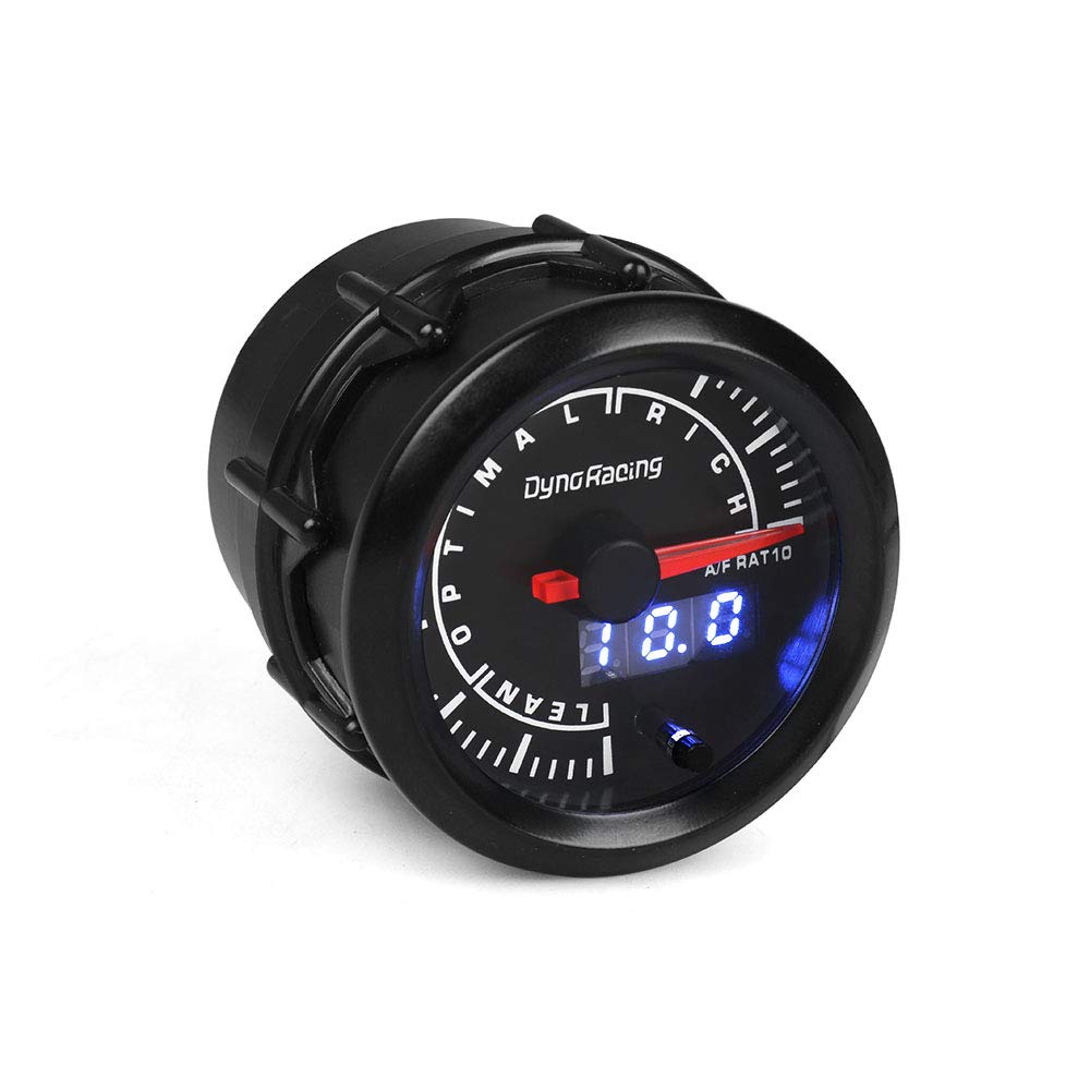 Amazon.co.jp: 52mm デュアルディスプレイ 空燃比計（A/F計）7色LED