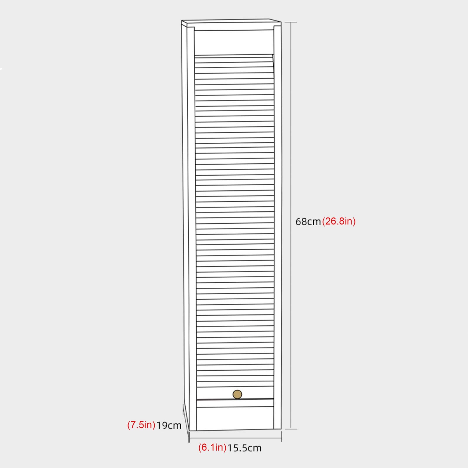 CD Storage Holder, 40-Slot Natural Bamboo CD & DVD Storage Rack with Copper Handle, Desktop CD Organizer Box DVD Display Shelf for Home Office, 6.1 X 7.5 X 26.8 Inch
