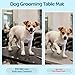 IPENP Dog Grooming Table Mat, (24x47 inch) High Density PVC Dog Grooming Table Mat Pad Non-Slip, Pet Grooming Table Mat for Grooming Dogs at Home, Pet Groomers Table Mat, Easy-Clean Durability