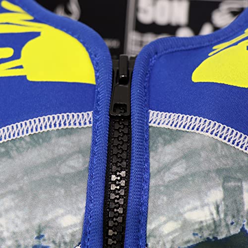 Vine Kids Swim Vest Toddler Life Jacket Kids Life Jackets Floation Swimsuit Buoyancy Swimwear, Blue, M/3-5 Years #TOP2