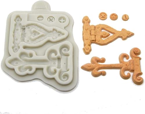 Miniatura 3 de Molde de silicona en forma de llave de chocolate, fondant, Sugarcraft, decoración de bricolaje, antiadherente, herramientas de decoración de pasta