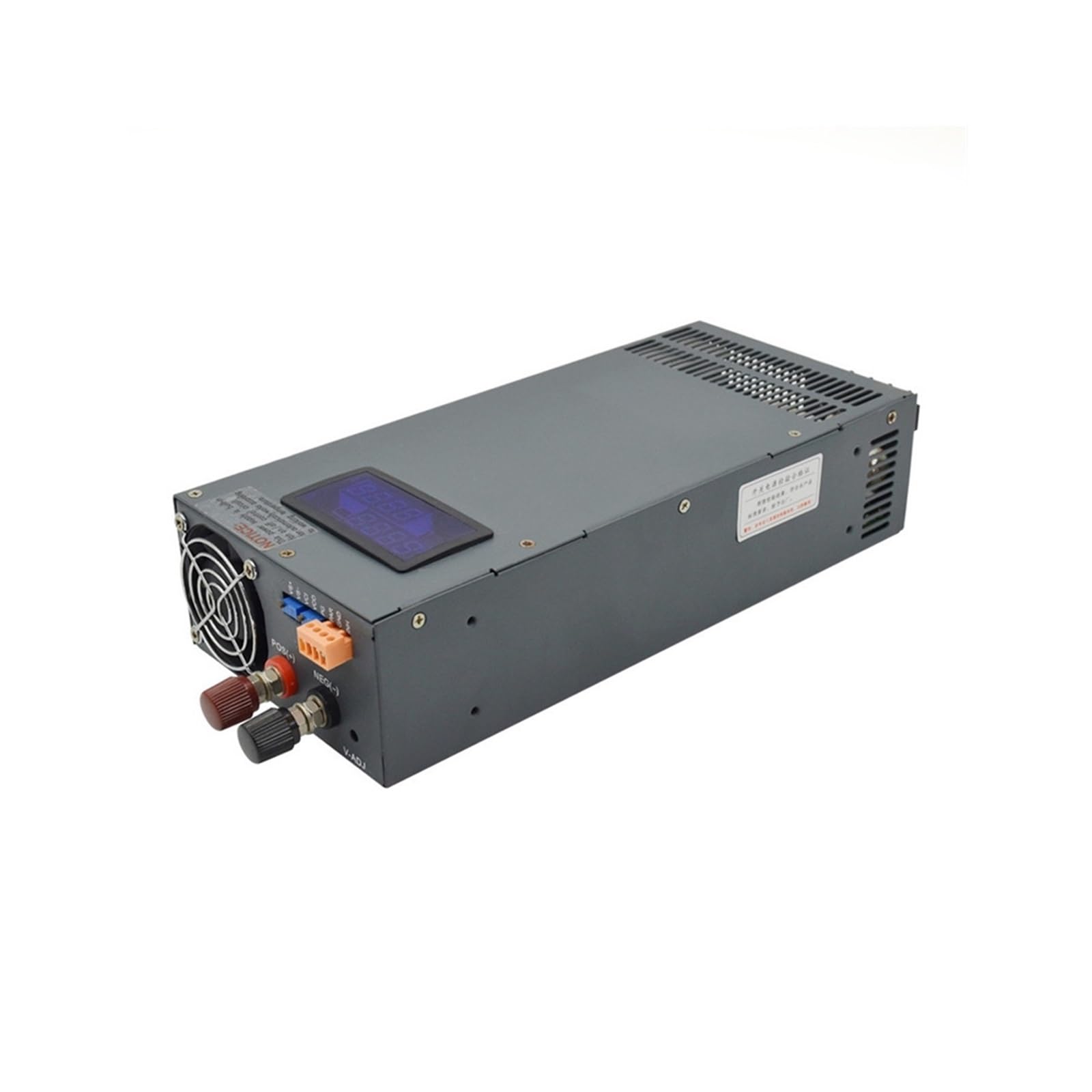YIVELYYZG 1000W 1500W 2000W ac-dc Switching Power Supply Voltage and Current Adjustable 12V 24V 36V 48V 70V 350V with Displayer(0-24v-2000w,220V)