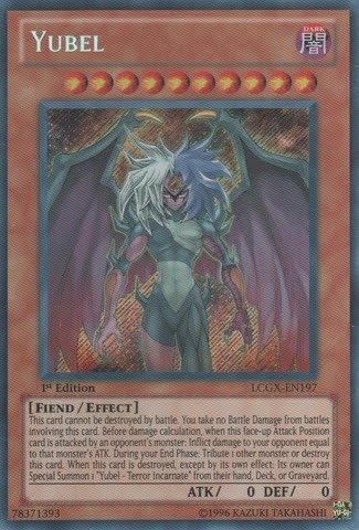 YU-GI-OH! - Yubel (LCGX-EN197) - Legendary Collection 2-1st Edition - Secret Rare