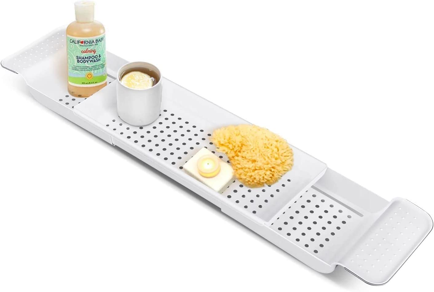 Stockage de baignoire extensible XMING pour libérer l'espace de bain