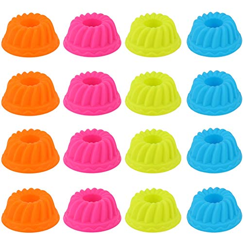 La mejor selección de Moldes para gelatinas . 43 12 Piezas Moldes para Hornear Mini Calabaza de Silicona Tazas para Hornear Magdalenas Moldes Antiadherentes para Muffins de Pastelería