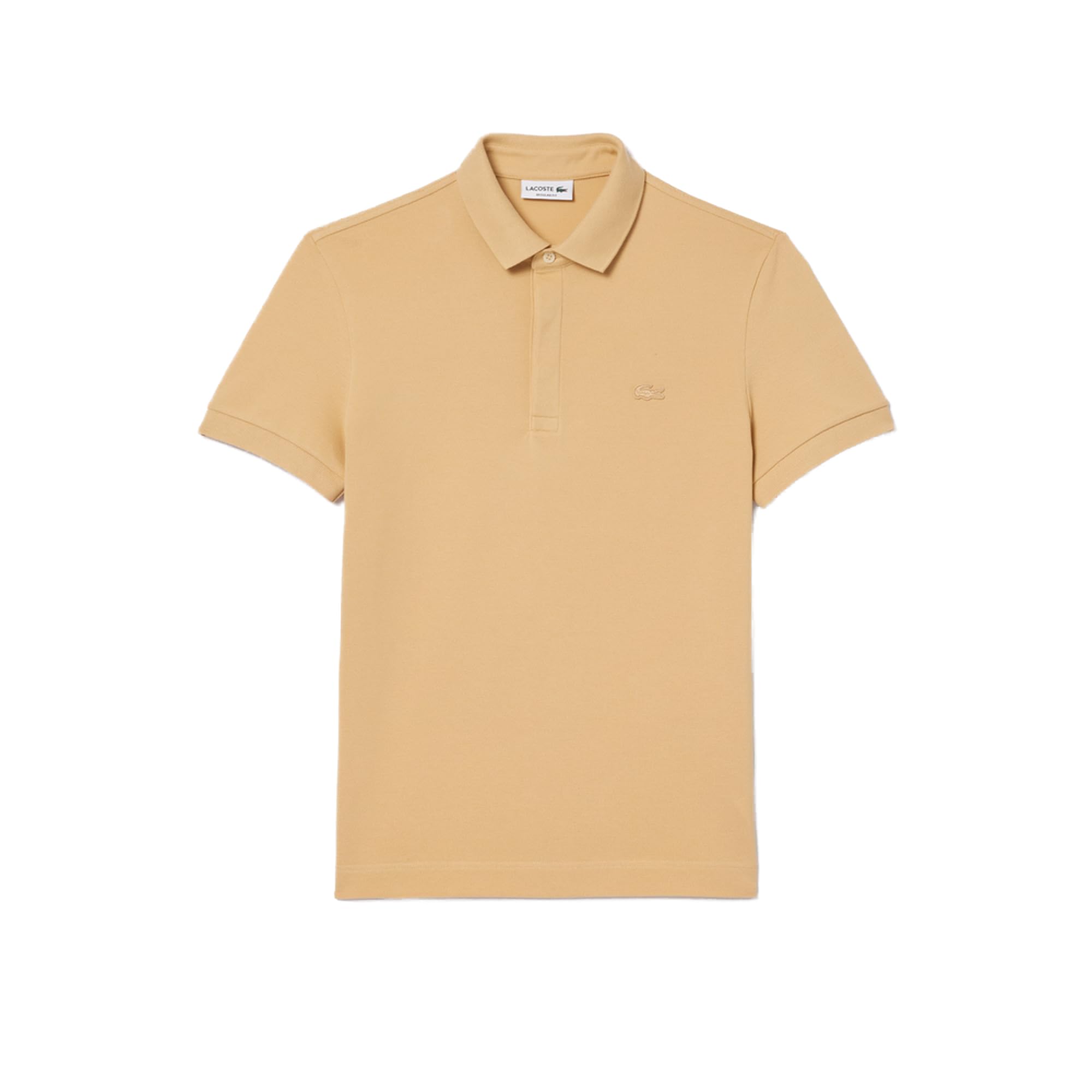 Lacoste Men's Short Sleeved Ribbed Collar Shirt