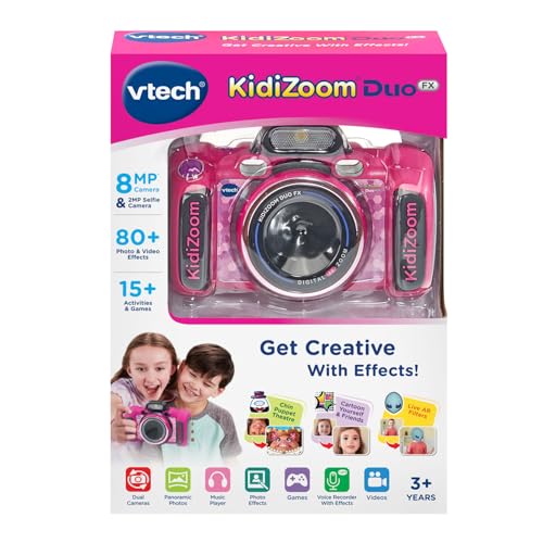 VTech KidiZoom Duo Camera FX Pink thumbnail 7