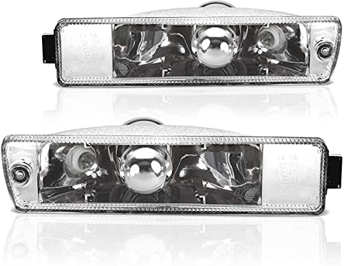 Clignotants Chrome Clear Pare-chocs VW Golf 2 Jetta MK2 Big Bumper Avant
