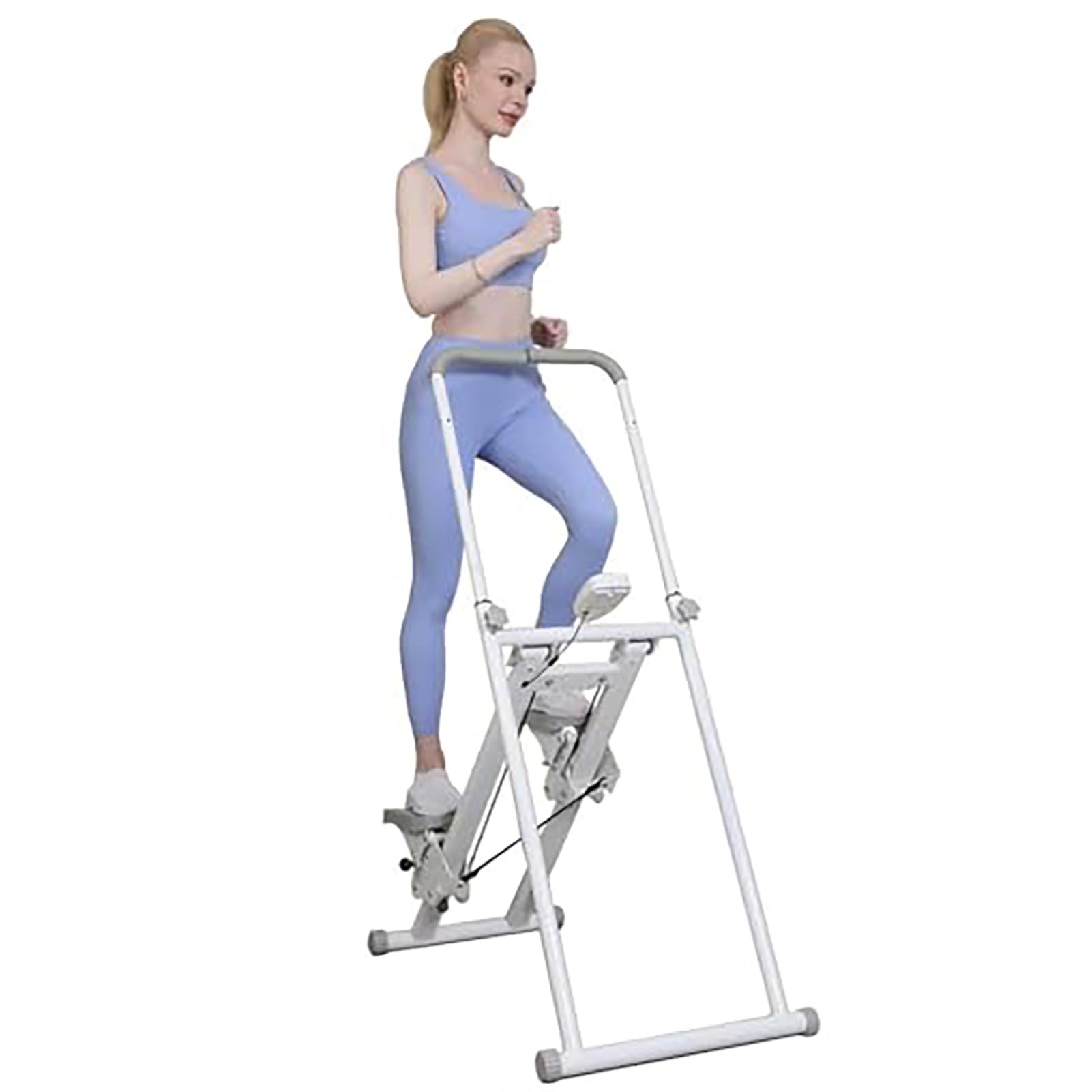 Pas à pas d'escalier de fitness pliable pour s'entraîner efficacement à la maison