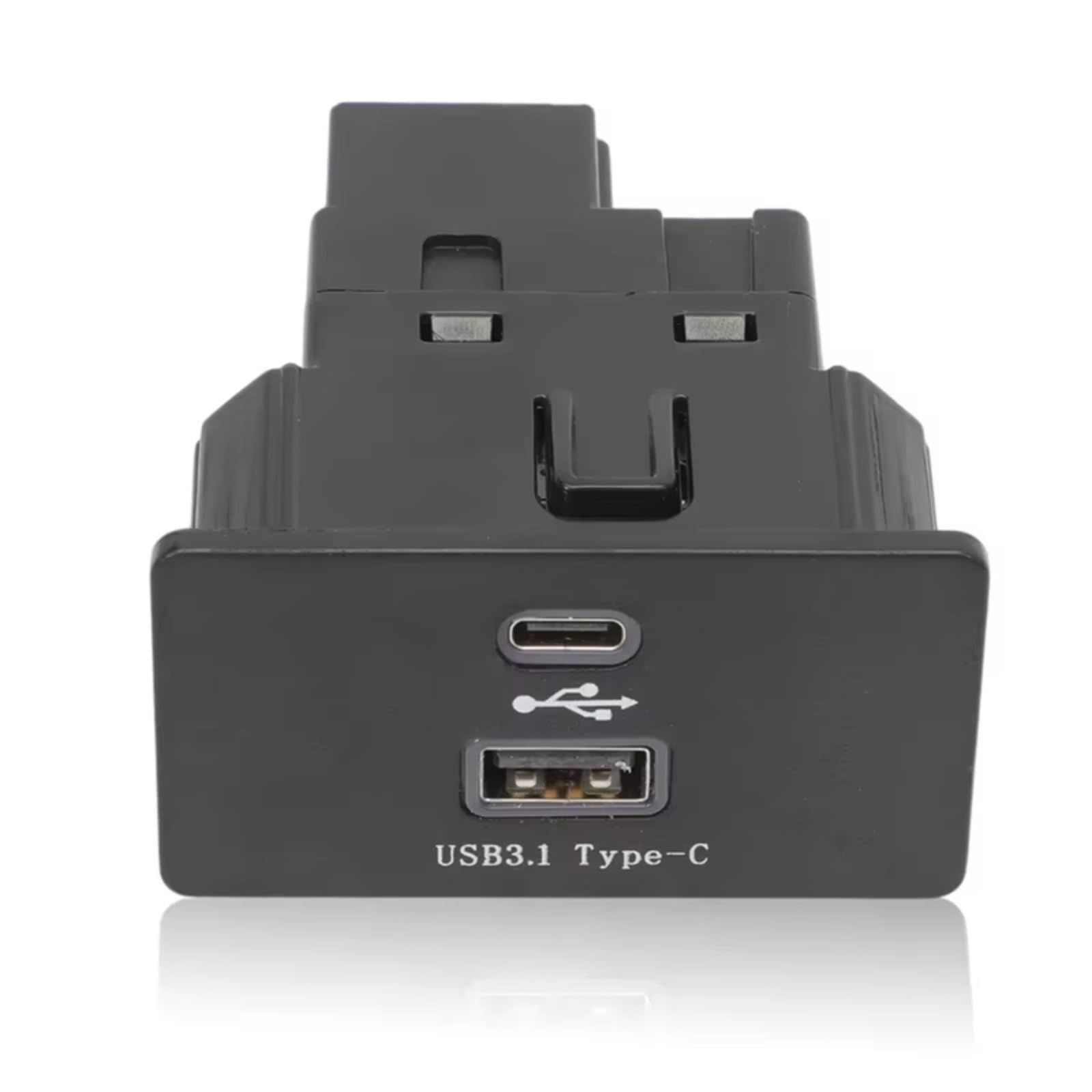 Presa Di Ingresso USB AUX Compatibile Con Ford Per Ecosport Per Expedition Per F-250 Per Sync 3 HC3Z-19A387-H Aggiornamento Del Modulo Hub USB Carplay