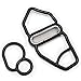 koauto Compatible with UPPER & LOWER VTEC SOLENOID GASKETS HONDA SI B16A2 GSR B18C1 TYPE R 15825-P08-005 36172-P08-015