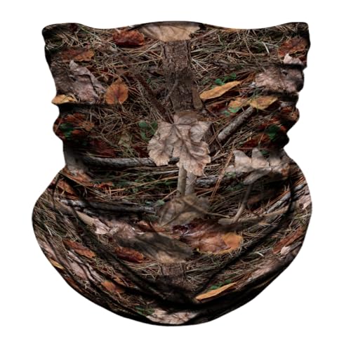 Image of WTACTFUL Camo Face Mask Men Women, 2-Pack Seamless Neck Gaiter Balaclava