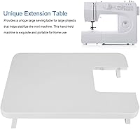 Vista 2 de Mesa de extensión para máquina de coser, mesa de extensión de máquina de coser de plástico ABS para el hogar, accesorios de manualidades para mini