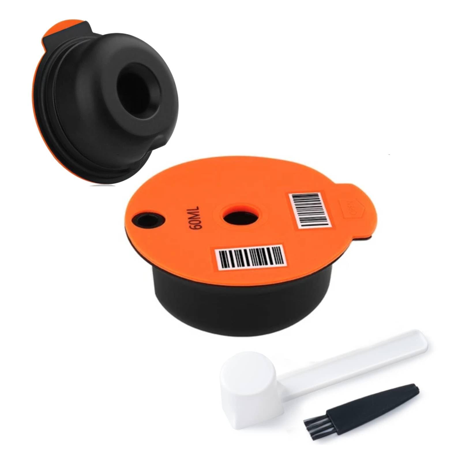 Reusable Coffee Capsules 60ml Expresso Pod Filter For Bos2ch Tassim0oo Tas Maker Compatibility Models For TAS1003GB TAS1401GB Vivy