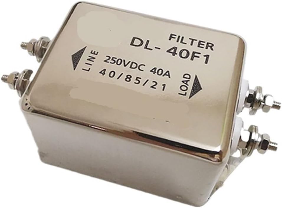 DC Power Filter DL-40F1 40A 10A electromagnetic Anti-Interference(DL-40F1 40A)
