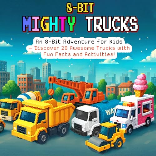 Page de couverture de 8-Bit Mighty Trucks