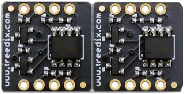 Treedix Opto-Isolator Breakout Board with Two Photodiodes Built-in Comes with 2 Channel Coupler for Blocking Circuit