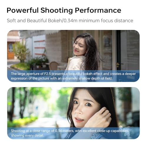 Image of VILTROX 40mm F2.5 f /2.5 AF Lens for Sony E Mount, Wide-Angle Full-Frame Auto Focus Lens Compatible with Sony E-Mount Cameras Alpha a7cr a7cii a7c a6700 zv-e100 a6600 a6400 a7iv a7iii