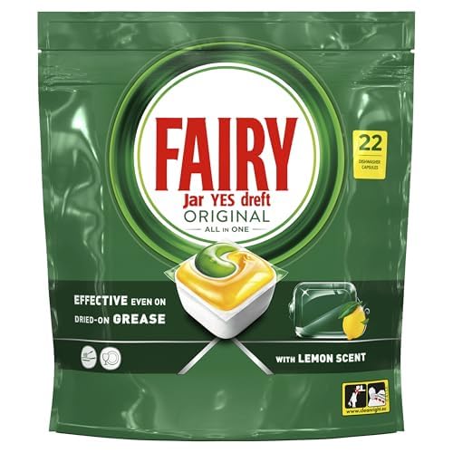 Fairy Original Tutto In Uno Capsule Per Lavastoviglie Limone, 132 Capsule