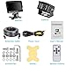 Truck Backup Camera Monitor kit,Heavyduty Vehicle Waterproof Night Vision Wide Angle Rearview Cab Cam+7 inch Screen+66ft Extension Cable for Bus/Van/Fifth Wheel/Trailer/RV/Camper/Pickup/(12V-24V)