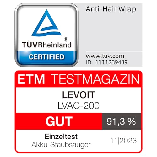 Levoit-Cordless-Vacuum-Cleaner-with-Anti-Hair-Wrap-Powerful-Up-to-50-Mins-Easy-Clean-Dust-Cup-Lightweight-Handheld-Vacuum-with-over-999-Filtration-Performance-for-Hardwood-Floor-Car-Pet-Hair - Izzgadgets.com