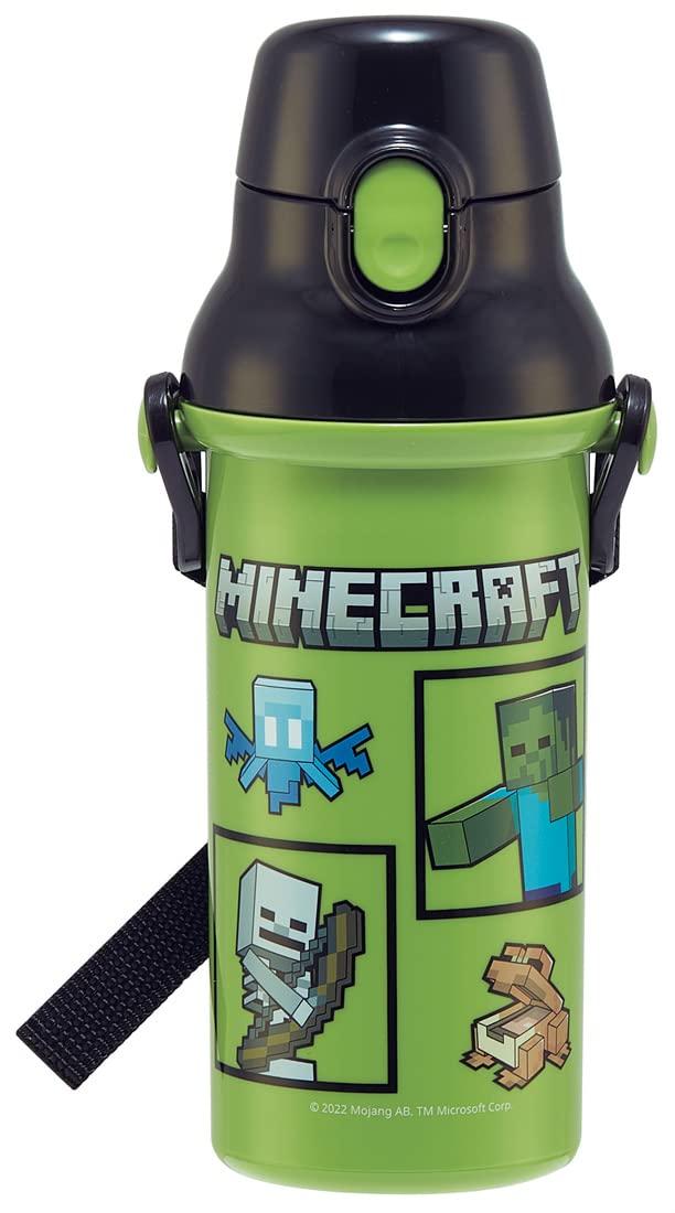 スケーター(Skater) マインクラフト 水筒 480ml 抗菌 PSB5SANAG-A