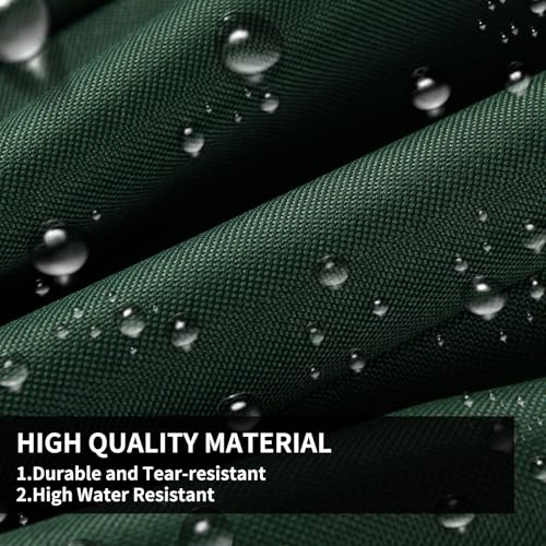 Image of Coverado Front Seat Covers, Waterproof Oxford Seat Protector for Car Seat Cushions for Kids & Dogs, Compatible with 2015-2026 Ford F150 & 2017-2026 Ford F250 F350 F450 (Green, 2PCS)