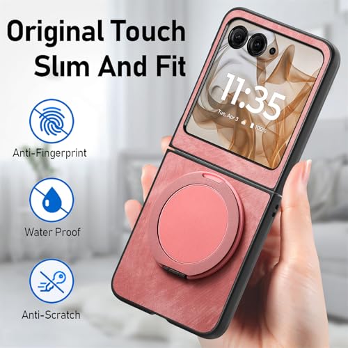 Coque Moto Razr 50 antichoc silicone avec support métallique