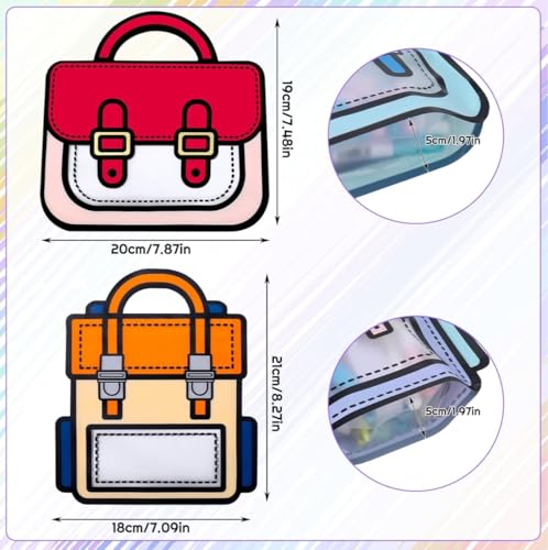 Image of VRB Dec Aluminum 48pcs Foil Guddy bags, return gift bags for kids birthday, Happy Birthday Party Return Gift Bags For Boys and Girls, Colorful Gift Bags (48 Pcs School Bag), Multicolor