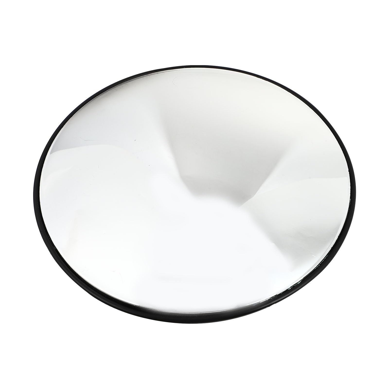 Miroir Convexe Grand Angle 30 CM pour Sécurité Routière Miroir de Signalisation Extérieure Incassable en PC et PP pour Angles Morts et Circulation en Extérieur