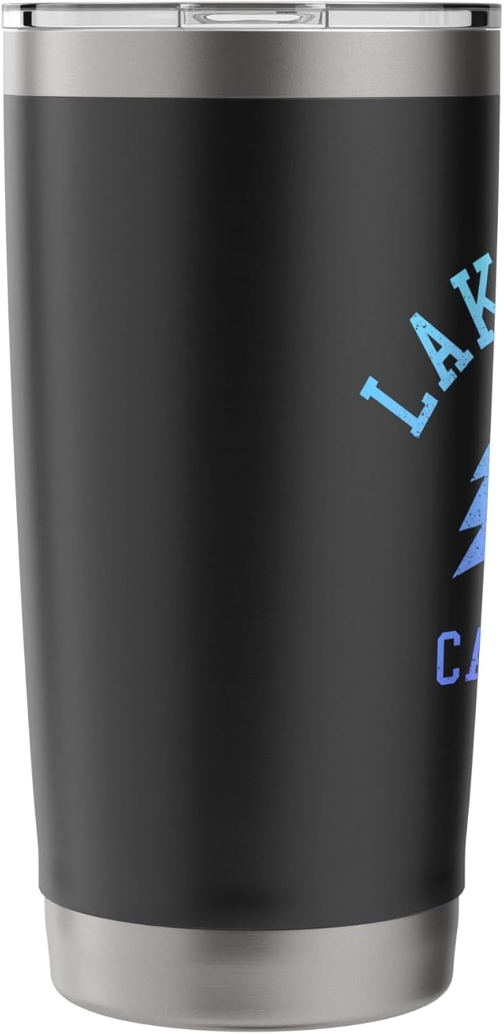 Lake Tahoe California Nature Lover Souvenir Vintage Stainless Steel Insulated Tumbler - Image 4