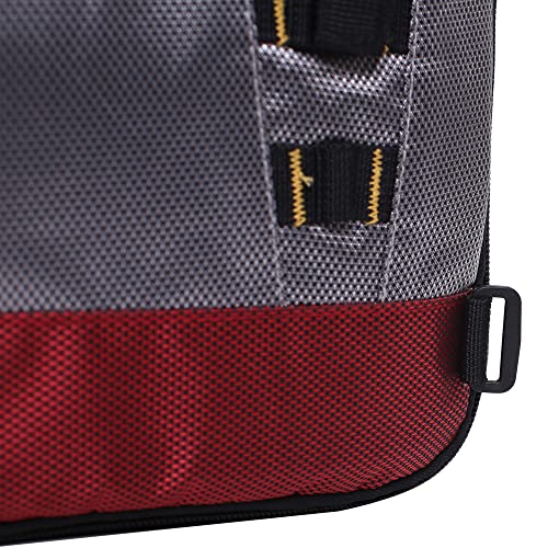 Raprance Fishing Soft Plastic Baits Tackle Binder Lure Organizer Storage Bag（Red） #TOP7