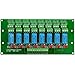 Electronics-Salon 8 Channel DPDT Signal Relay Module Board (Operating Voltage: DC 24V)