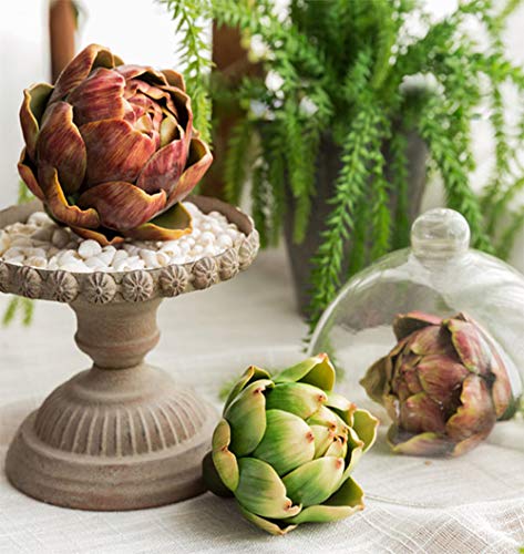 Nice purchase Fake Artificial Artichoke Vegetables Wedding Party Table Home Decoration Craft (Green) - Thumbnail 3