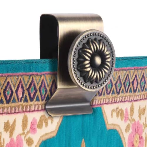 Everlling Metal Tapestry Hangers for Walls, 4 Pcs Quilt Hangers for Wall Hangings, Blanket Clamps...