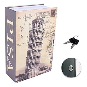 Funvalley Surperfect Buchsafe Pisa mit Schlüsselschloss