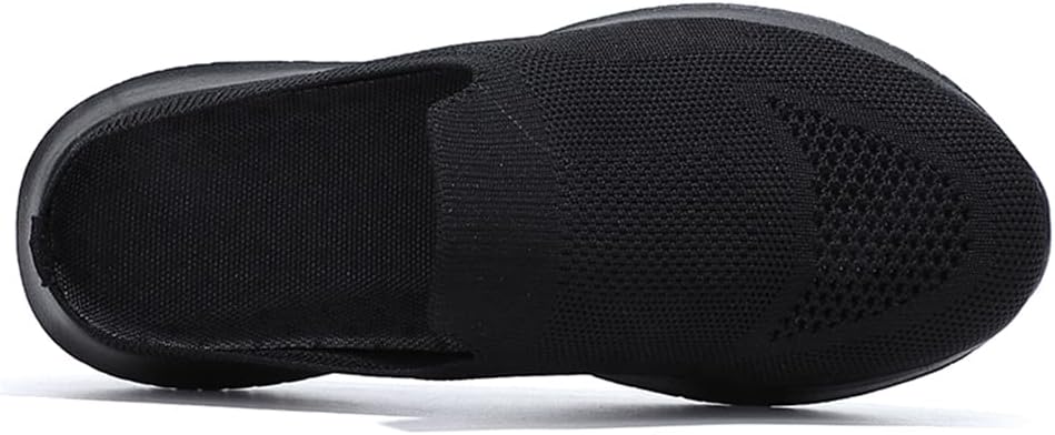 GOSPT Women's Backless Slip on Mesh Sneakers Shoes Ladies Comfortable House Slippers - Image 3