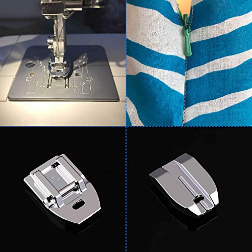 Juego de 3 Piezas Pie de Coser para Cierre Invisible VANICE miniatura 3