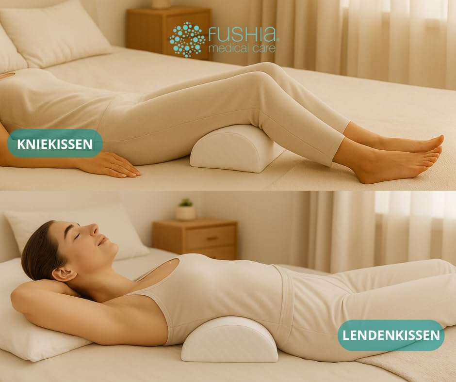 Kissen für Beine, Knie, Rumpf und Nacken, aus weichem Schaumstoff, waschbar, für Menschen mit schlechter Durchblutung und Verbesserung der Positionierung