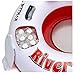 Pittman Outdoors River Drifter Inflatable Water Float Tube with Ice Chest Cooler, 1 Person