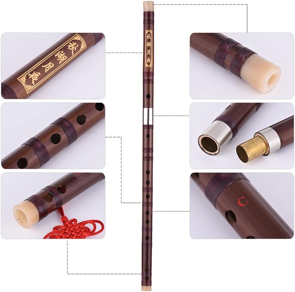 Pluggable C Key Traditional Handmade Chinese Musical Woodwind Instrument Study Level
