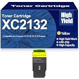 【Alto rendimiento de páginas】Cartucho de tóner XC2132 (24B6011 24B6010 24B6009 24B6008) Capacidad estándar Negro 6000 páginas y Amarillo Magenta Cian es aproximadamente 3000 páginas cartuchos de tóner con una cobertura del 5% de papel A4. Esto proporciona una relación calidad-precio excepcional y reduce la frecuencia de reemplazos de cartuchos