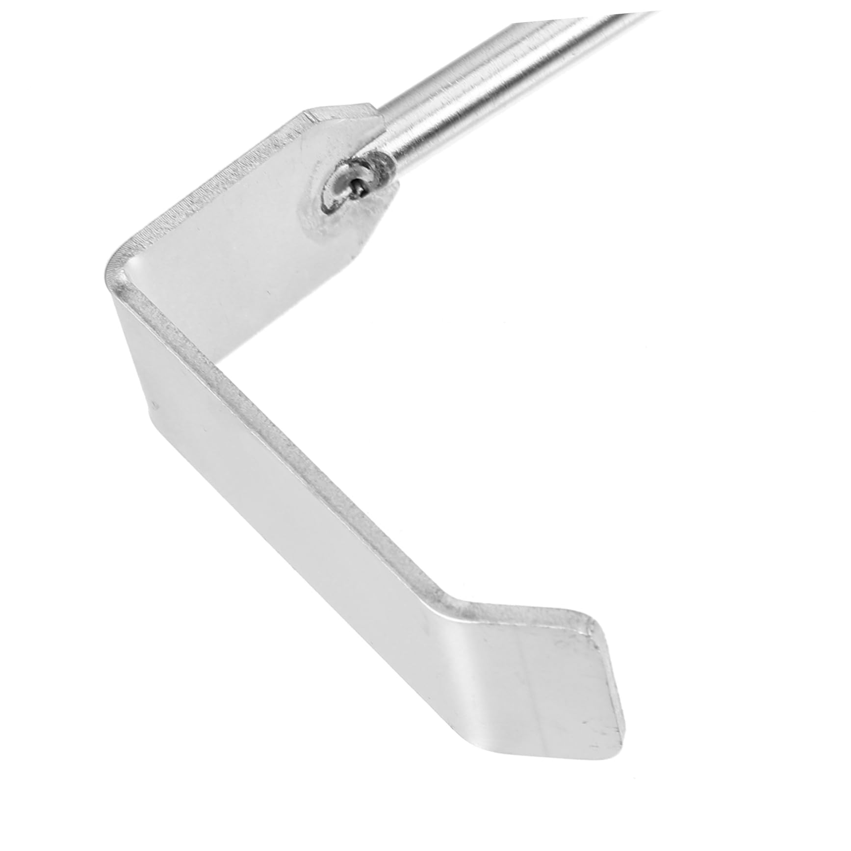 SOLUSTRE Oven Cleaning Rake Grill Ash Rake Coal Ash Shovel Fireplace Spatula Heat-Resistant Handle for Easy Management