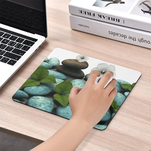 Tapis de souris imperméable Cobblestone avec base caoutchouc stable