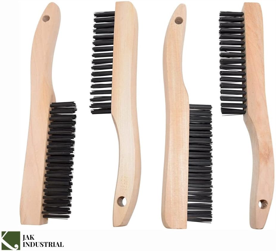 12 Pack | Multi-Purpose, Shoe Handle, Wire Scratch Brushes: Industrial & Scientific