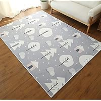 Amazon｜ラグ バンダナラグ バンダナ柄 ラグマット 185×185cm