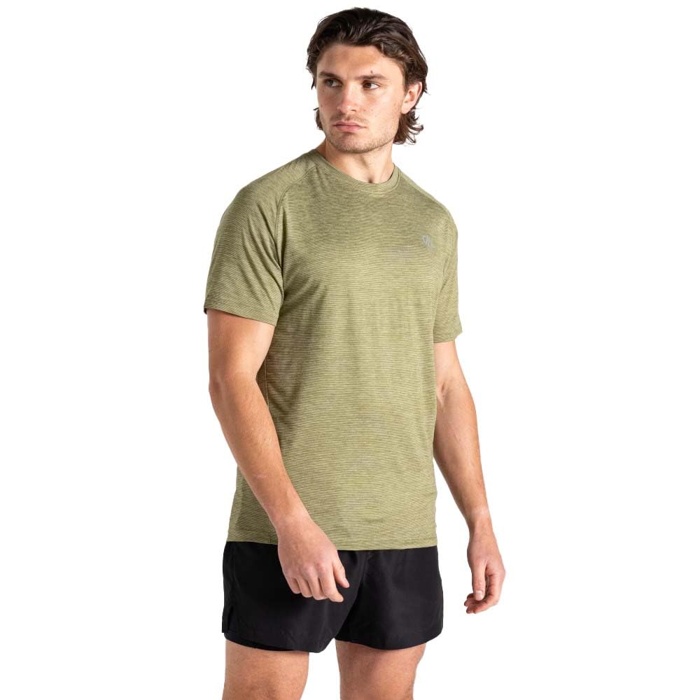 Dare2b Men's Olivine Green Marl Persist T-Shirt Large