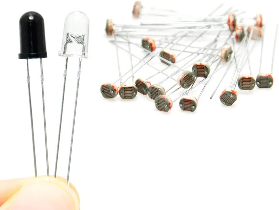 Gikfun 5mm 940nm LEDs Infrared Emitter and IR Receiver