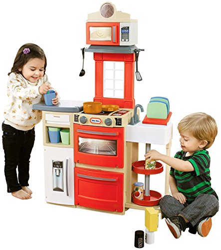 Little Tikes Cook 'n Store Kitchen Playset - Red