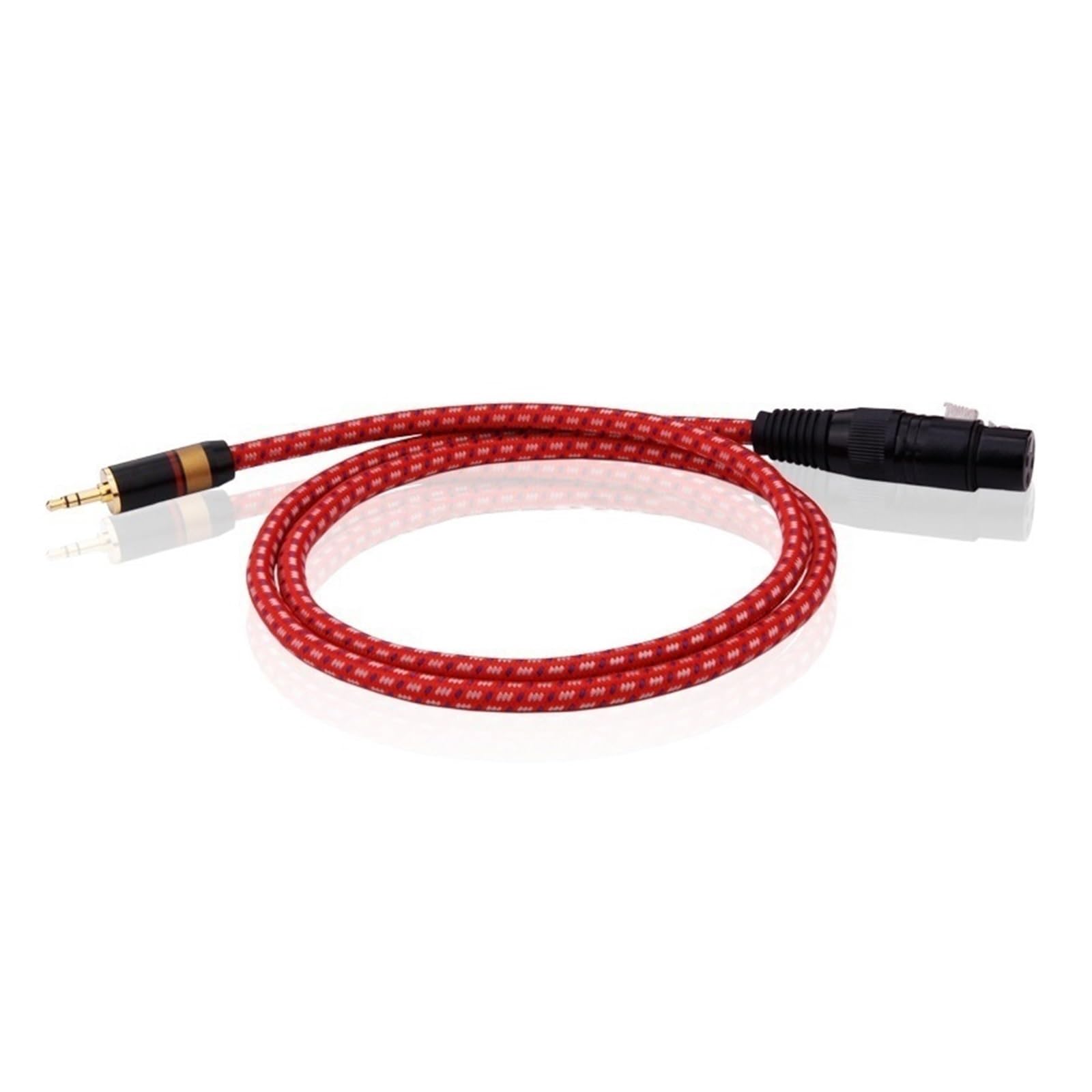 Cavo Audio AUX OFC Maschio Da 3,5 Mm A Pin For Computer, Telefono, Amplificatore A Valvole, Jack Stereo, A Doppio(2 Meters)